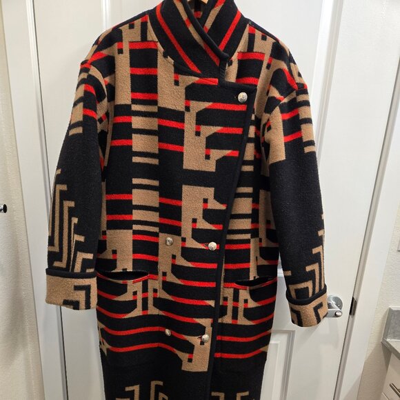 Rare Vintage Pendleton Potlatch Blanket Reversible Coat - Picture 7 of 12